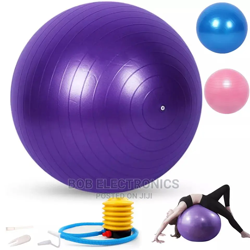 Extra Thick Yoga Ball With Free Pump