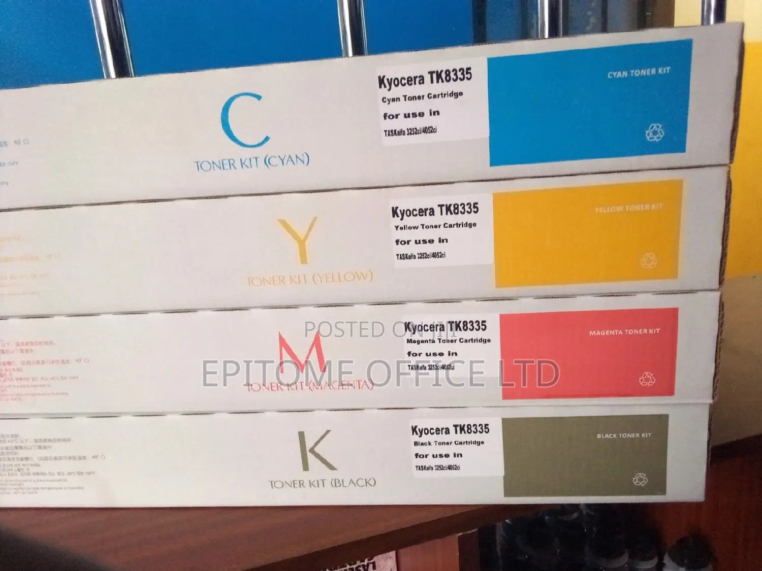 Approved Quality Tk-8335 Original Kyocera Toners