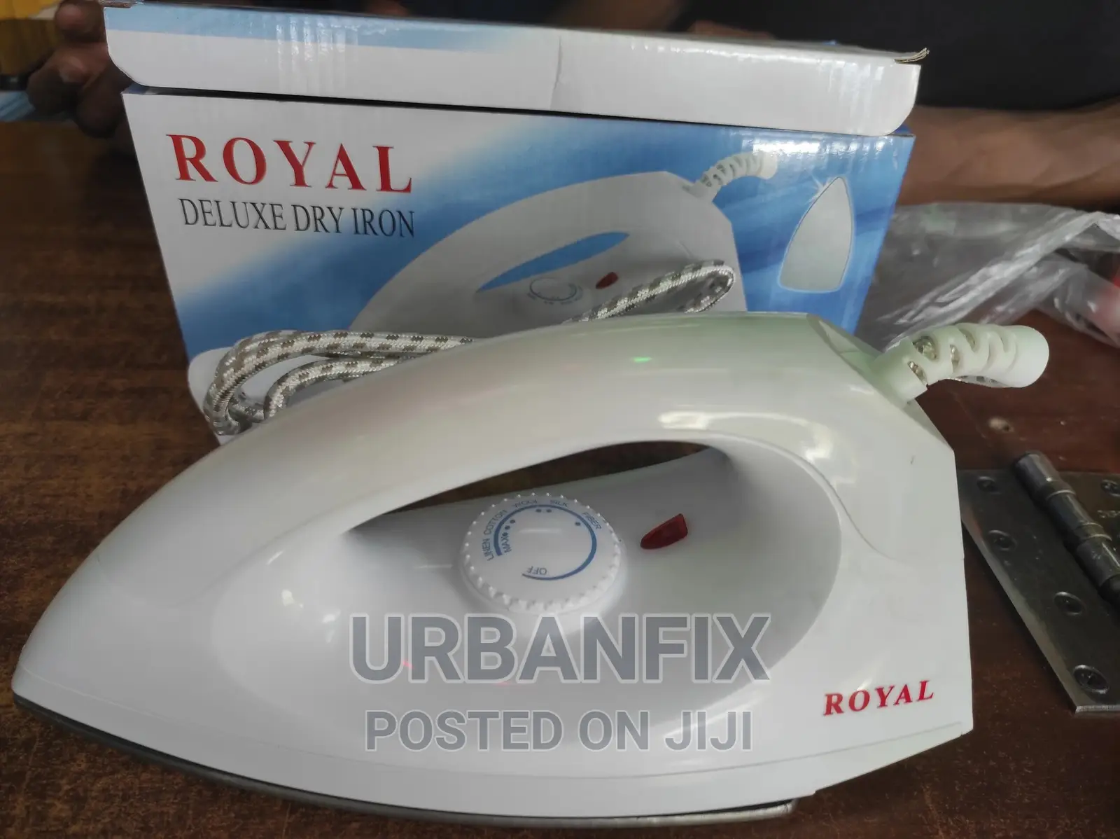 Royal Dry Iron Box- Non Stick Soleplate