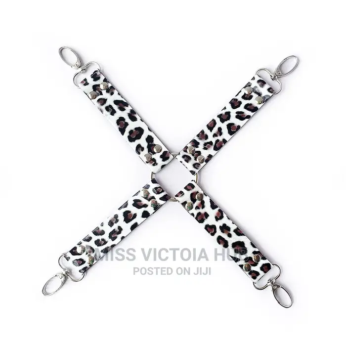 10 Pcs SM Restraint Leopard Bondage Kit