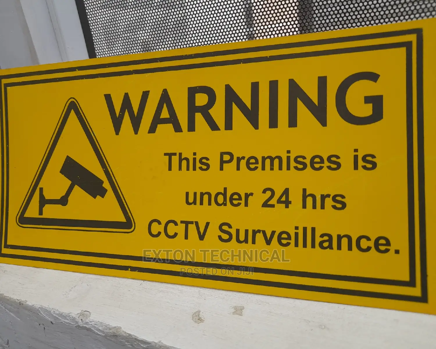 24hrs Cctv Surveillance Warning Sign
