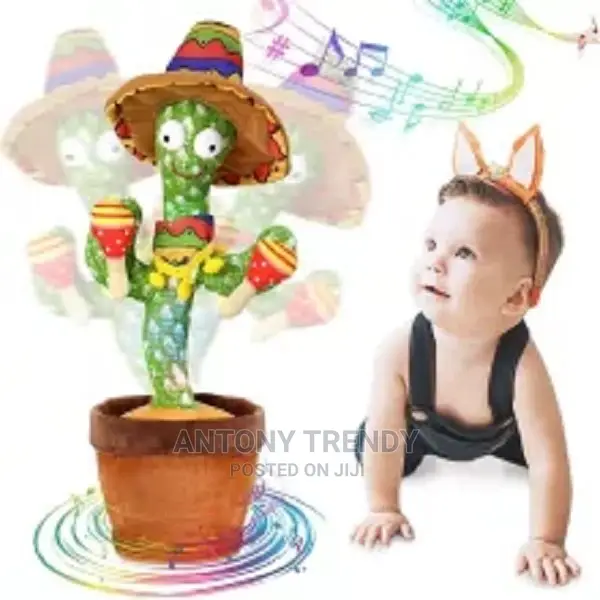 Funny Dancing Talking Cactus Toy.