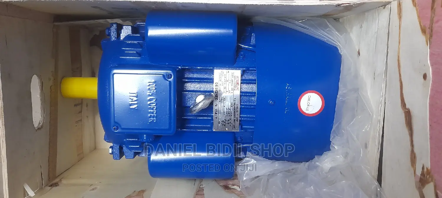 Italian Single Phase Asynchronous High Speed Motor 7.5hp