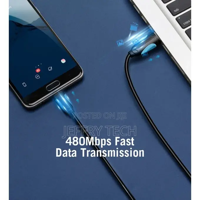Vention USB2.0 a Male to Micro B Male Cable 2M Black