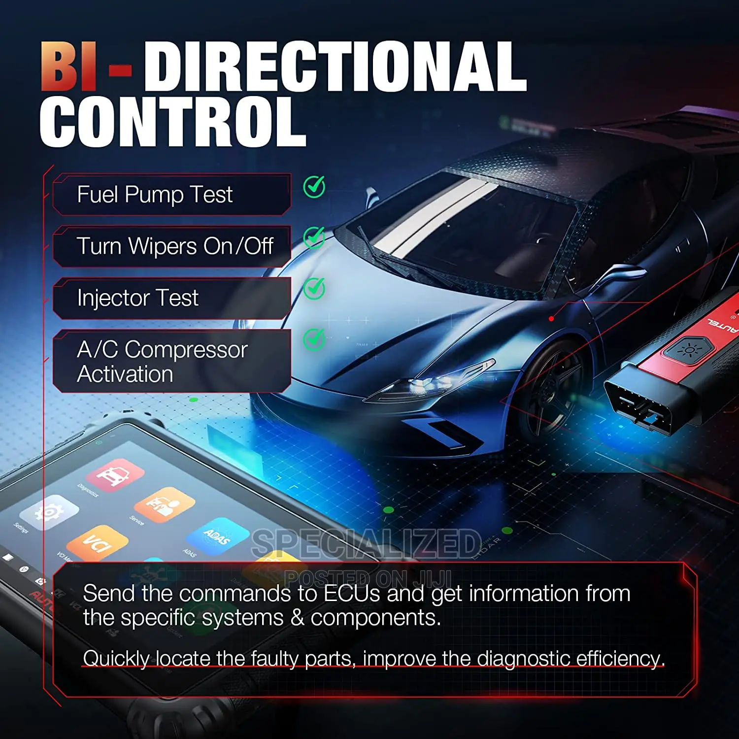 Autel Ms906 Pro Latest Vehicle Diagnosis Machine