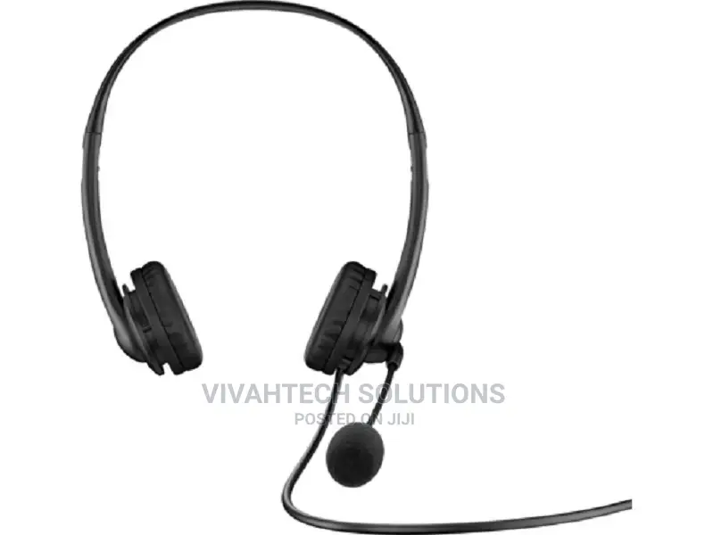 T1A67AA HP Stereo USB Headset Black
