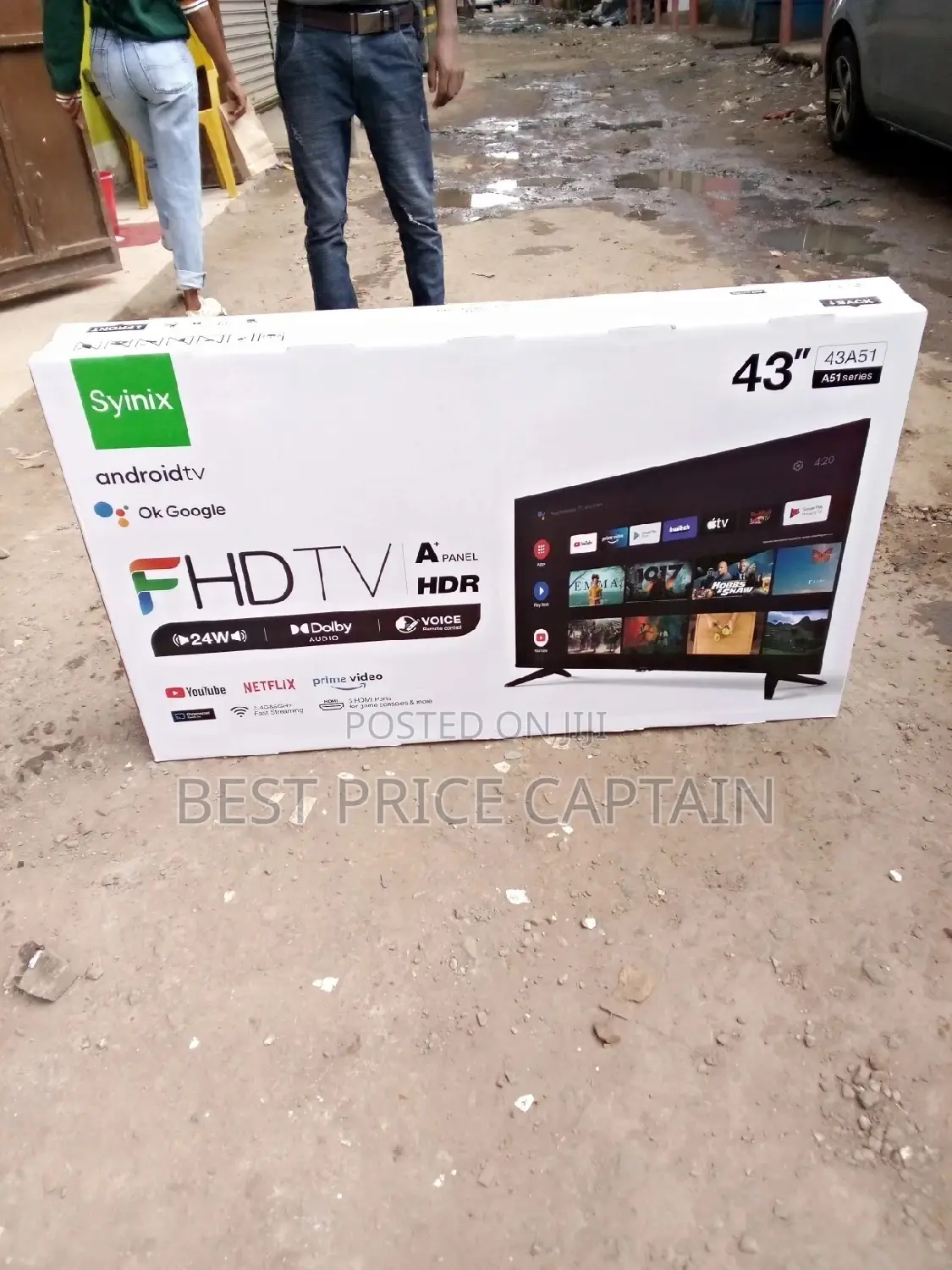 43inches Smart Android Tv(Syinix)