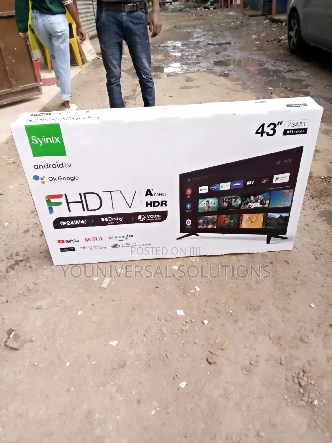 43inches Smart Android Tv(Syinix)