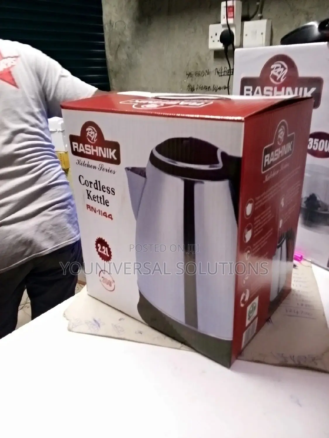 Rashnik Stainless Steel Kettle