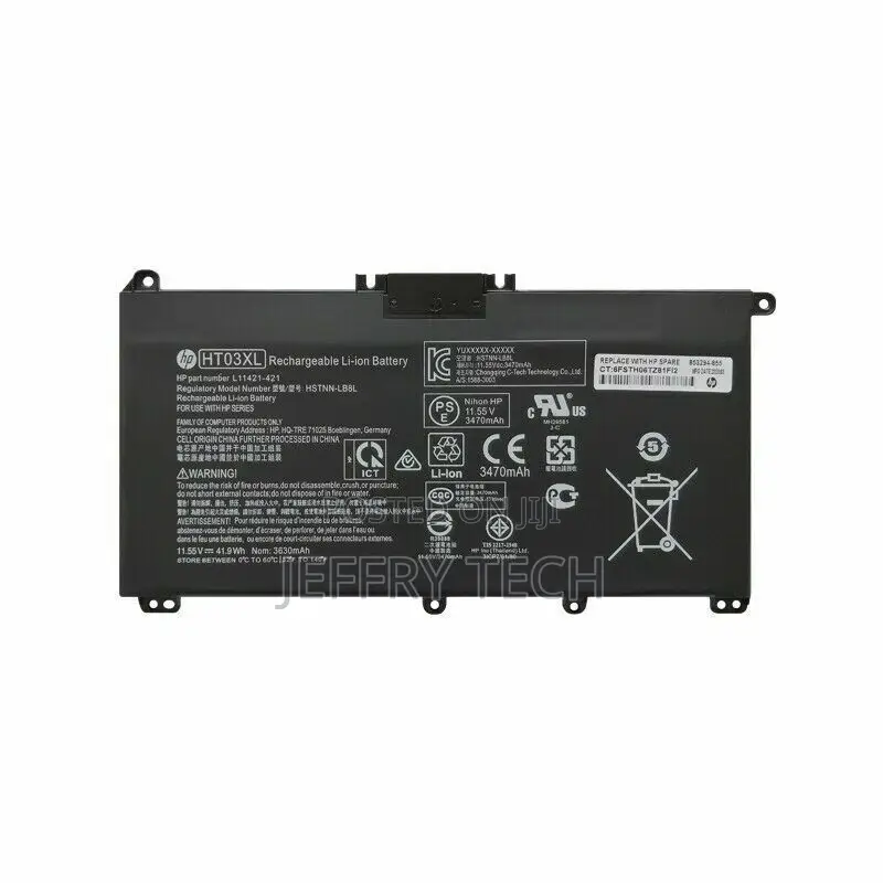 Oem Ht03xl Battery for HP Pavilion L11421-2c2 L11119-855 15-