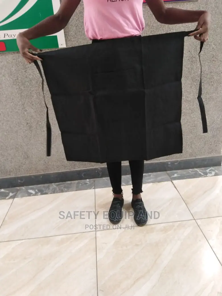 Black Half Chef Aprons