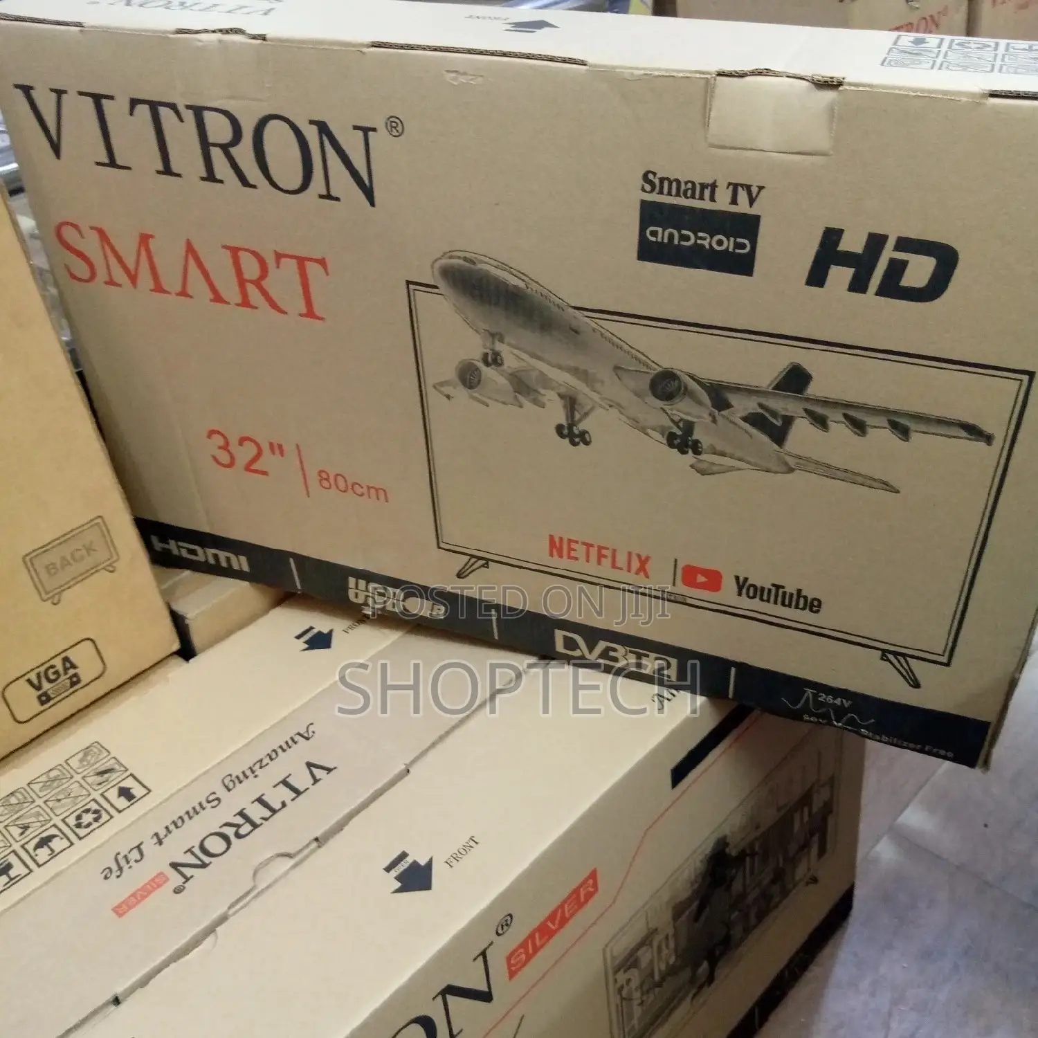 Vitron 32 Smart Android TV With Inbuilt Decorder