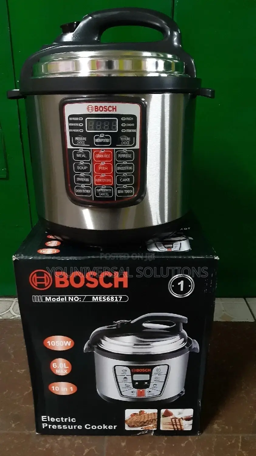 6 Litres Bosch Pressure Cooker