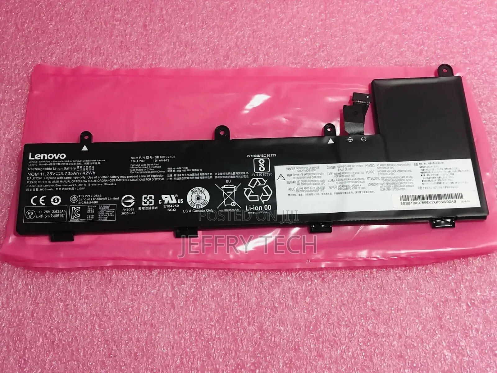 Lenovo Thinkpad Yoga 11e Battery Model 11e Series 20g8-S0340