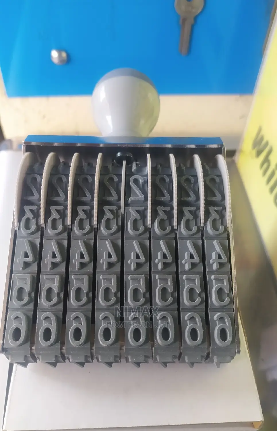 Hand Number / Letter Stamp Size 5 - 8 Bands 11mm