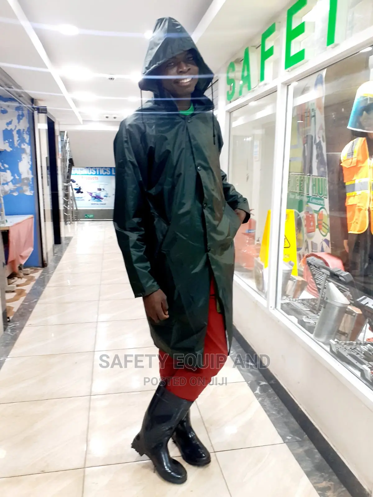 Jungle Green Raincoat /Rain Proof