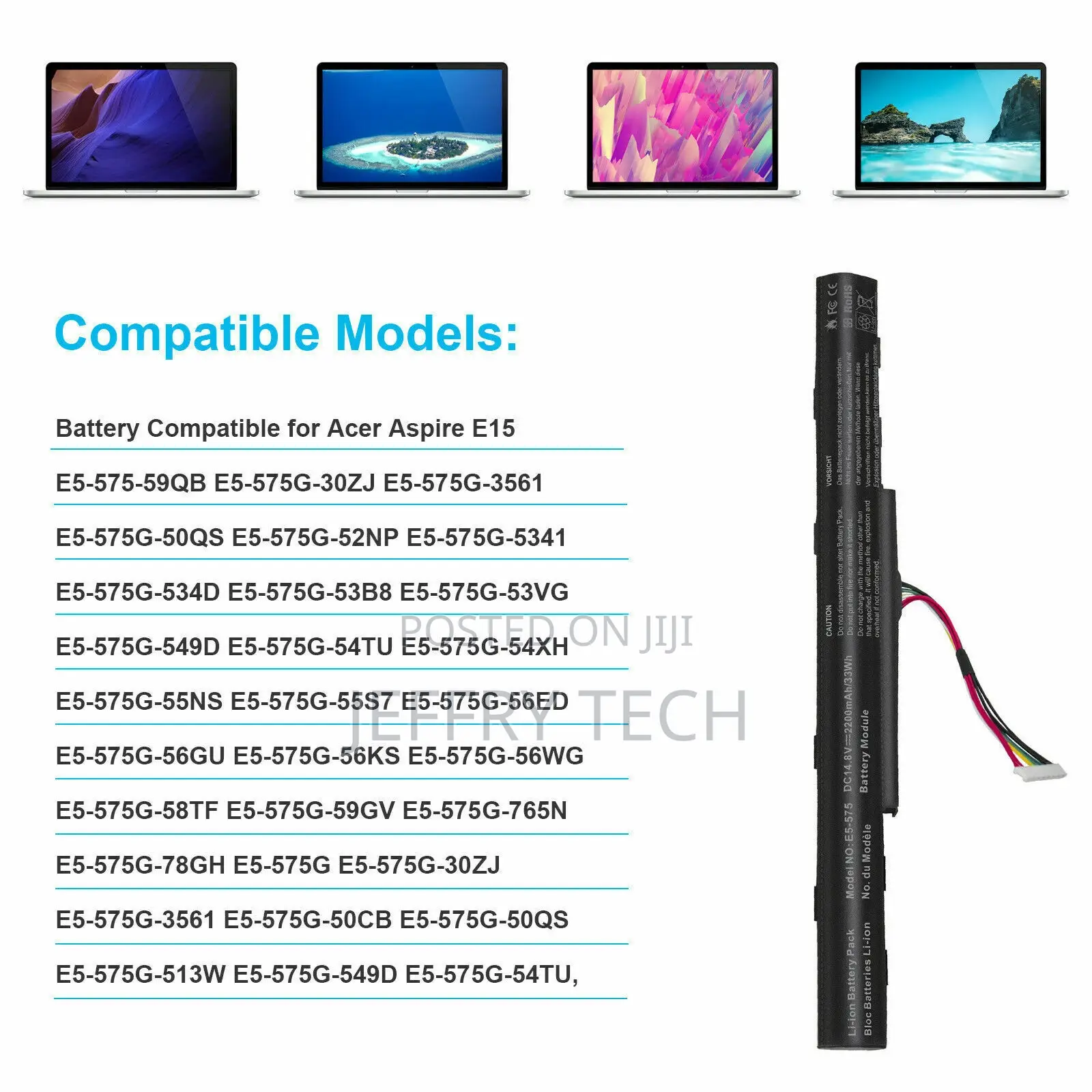 Original Acer Aspire E15 Series E5-E57?g - AS16A5K AS16A8K 4