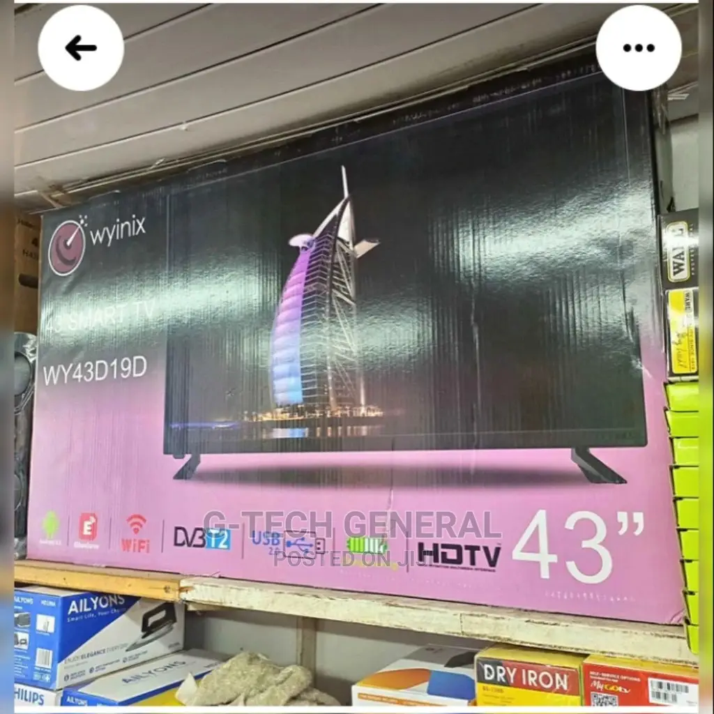 New Arrival Wyinix 43 Smart Tv