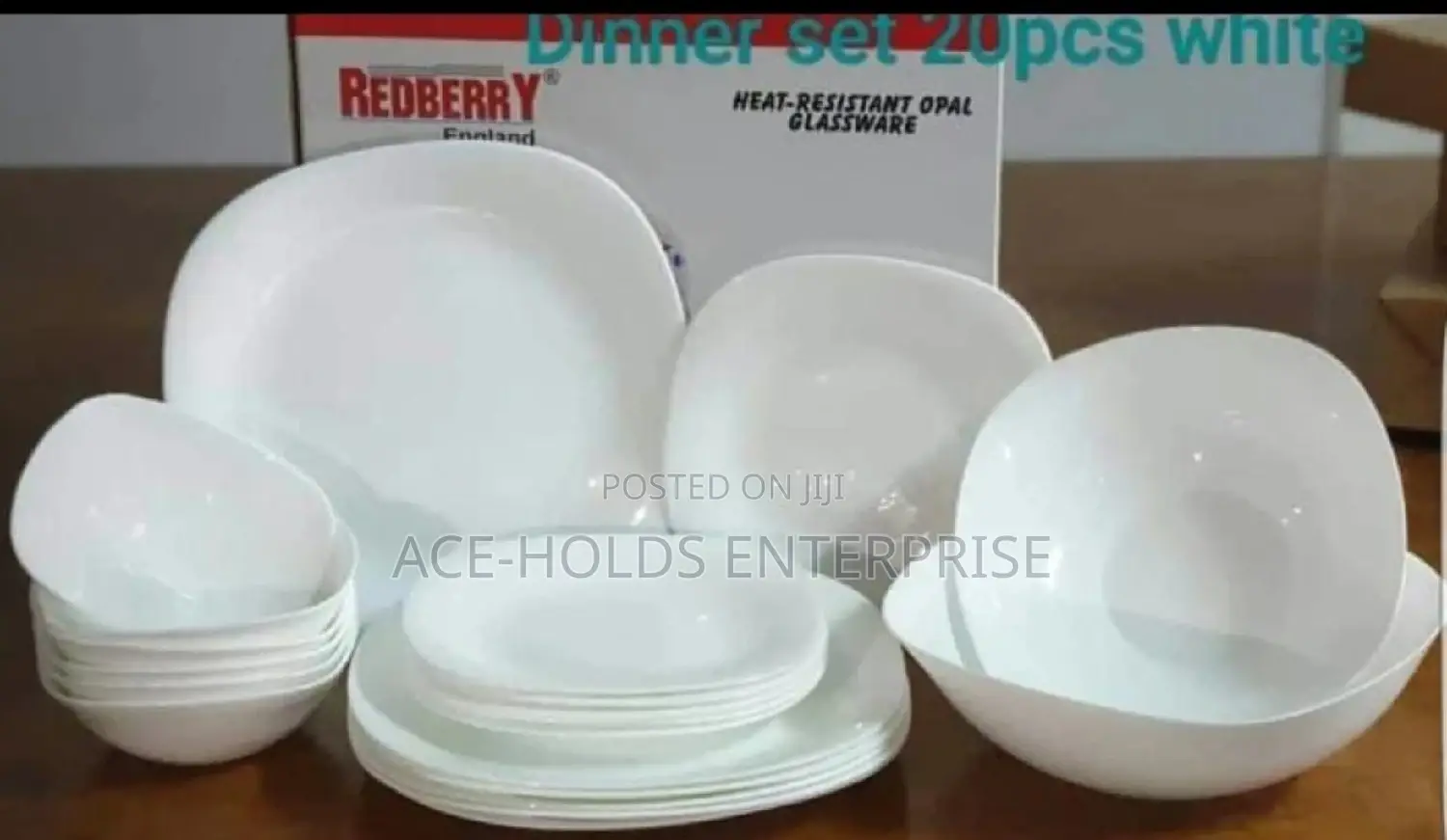 20 Pieces Redberry Dinner Set.