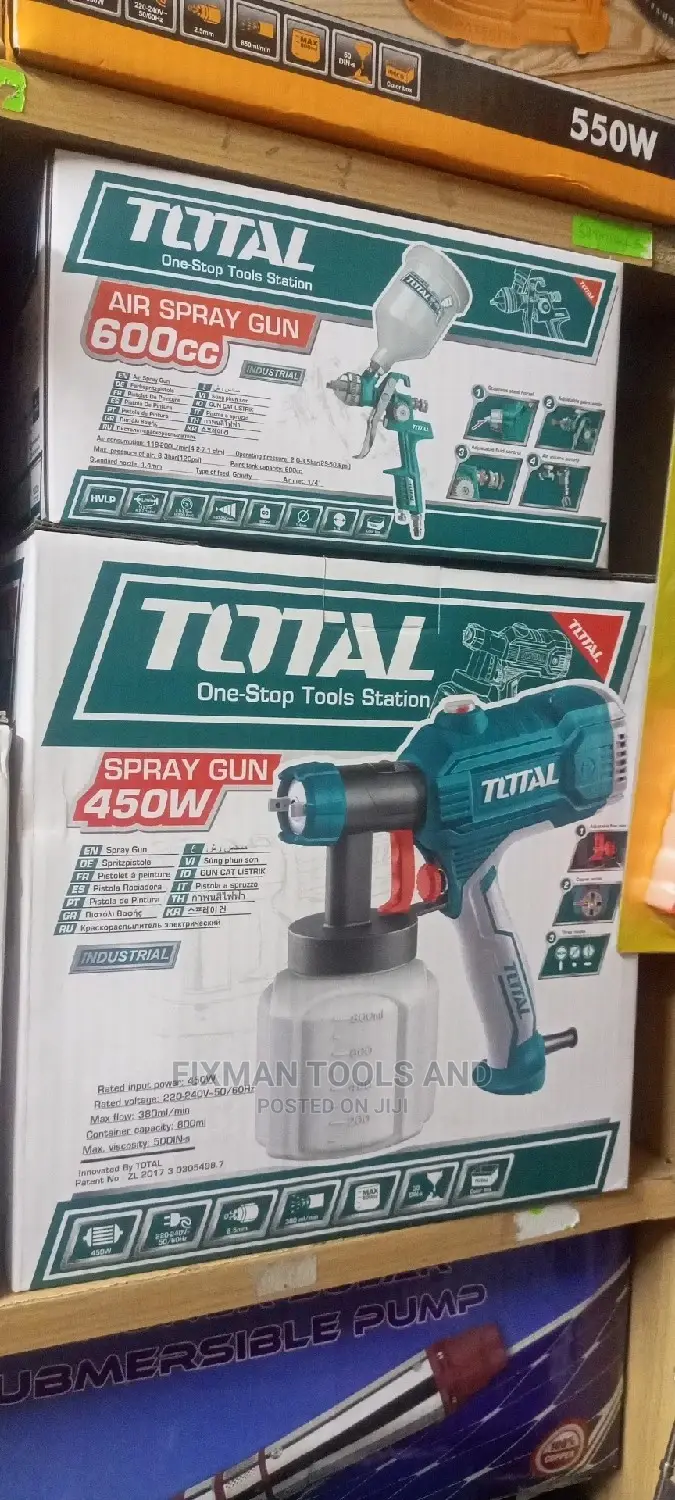 Electric Fine Painting Machine 450 Watts 2.5 Mm Spray Gun
