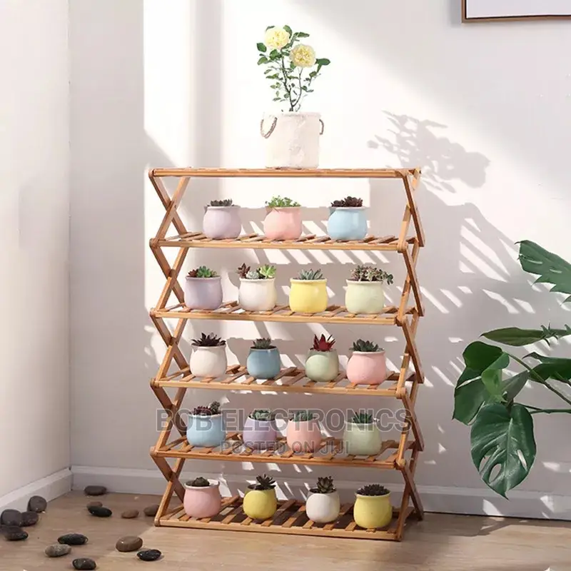 6 Tier Big Size Foldable and Portable Shoe Rack