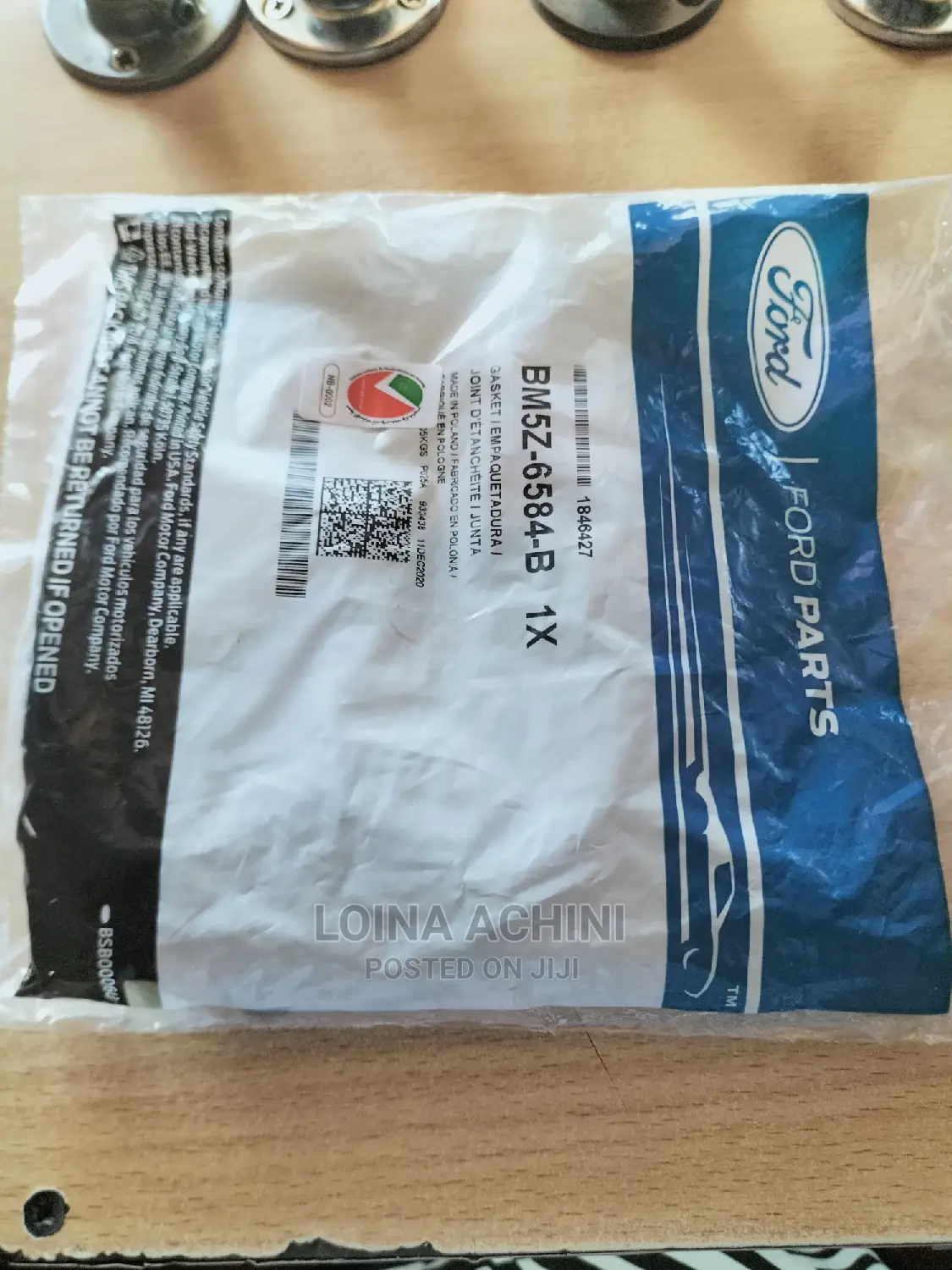 Genuine Ford Escape Volvo T4 Top Cover Gasket