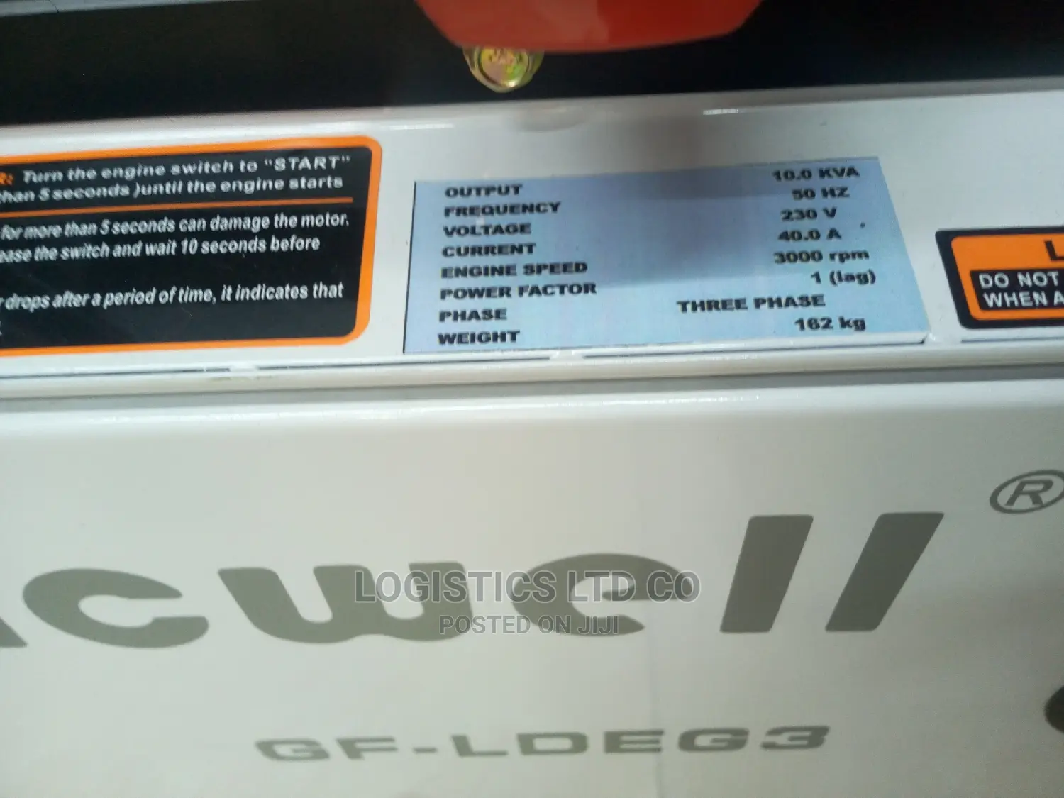 3phase Pacwell Silent Diesel Generator 10kva