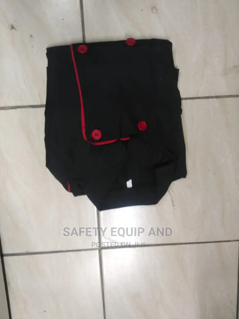 Black and Red Chef Jackets