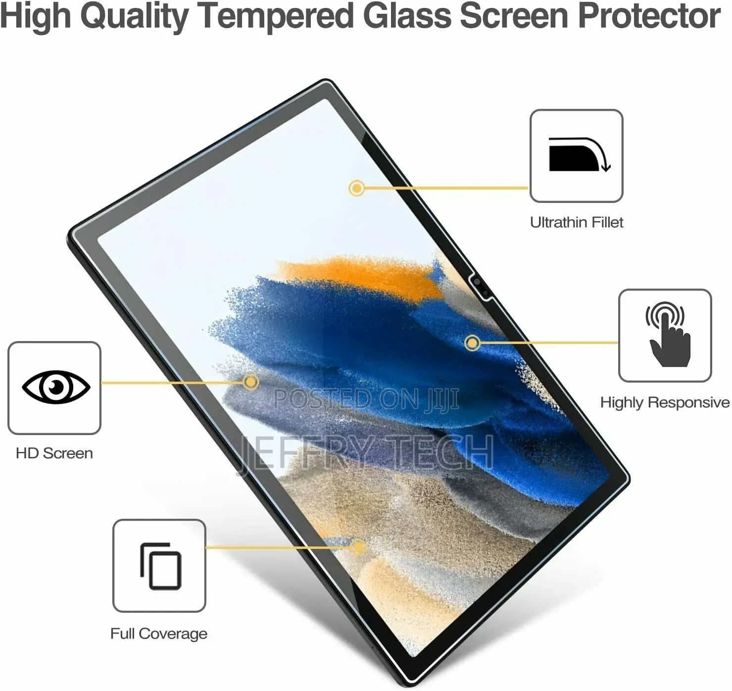 Samsung Galaxy Tab A8 10.5 (2021) Tempered Glass Screen Prot