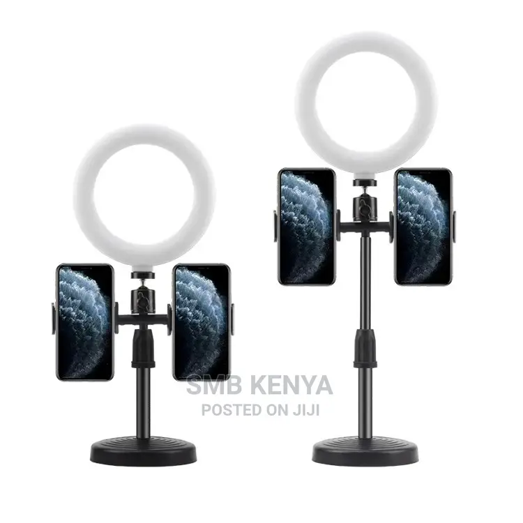 Ringlight Photography Tiktok Desktop Mobile Phone Holder