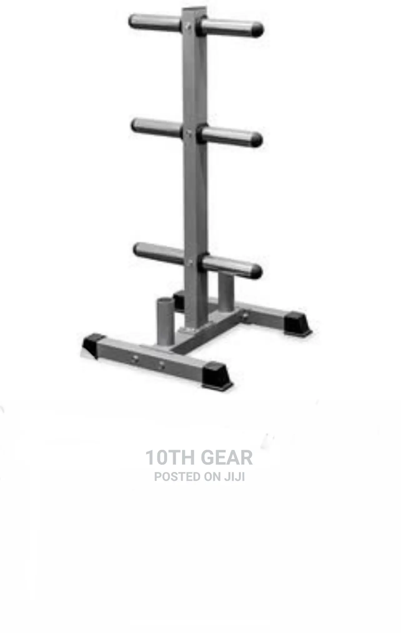 Olympic Plate Rack With Barbell Rack