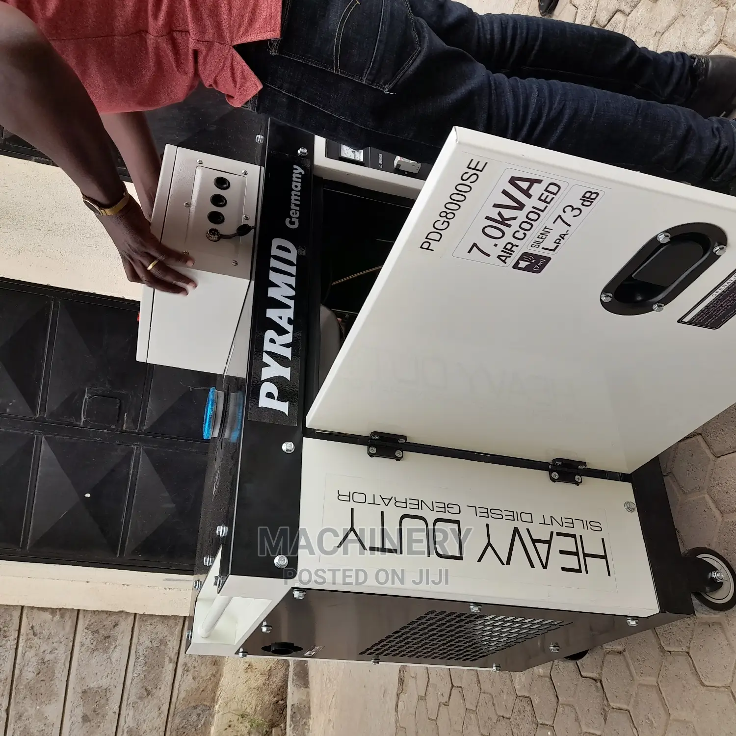 7kva Diesel Powered Silent Generator
