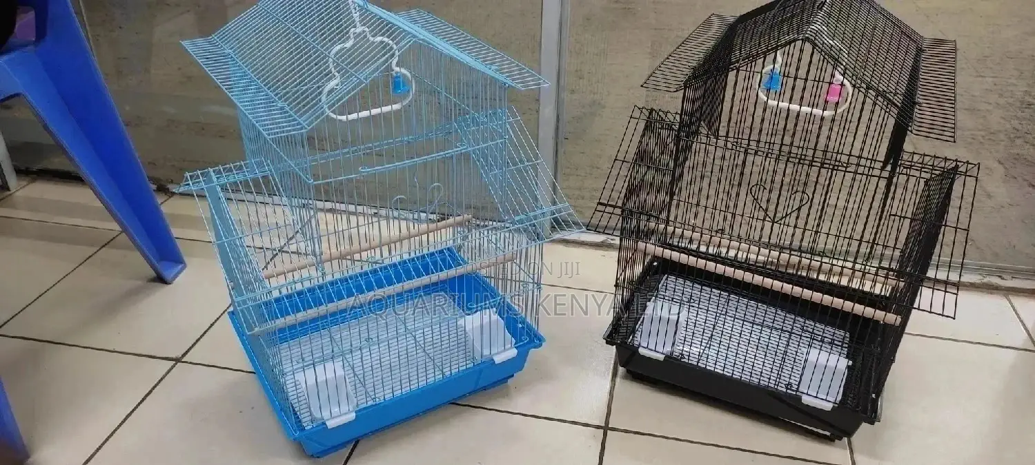Blue or Black Small Bird Cages