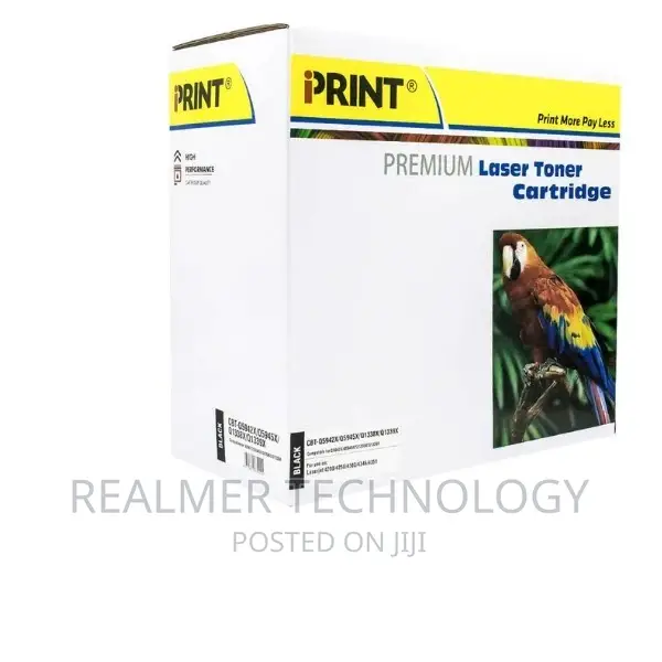 Iprint Q5942X Compatible Black Toner Cartridge for HP Q5942A