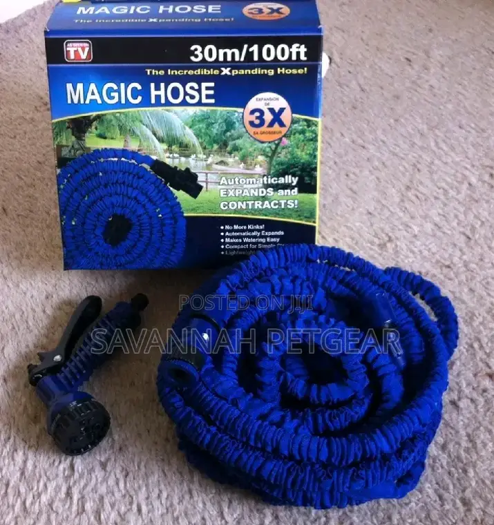 Magic Hose for Garden Irrigation Cleaning the Car Carpet 60M