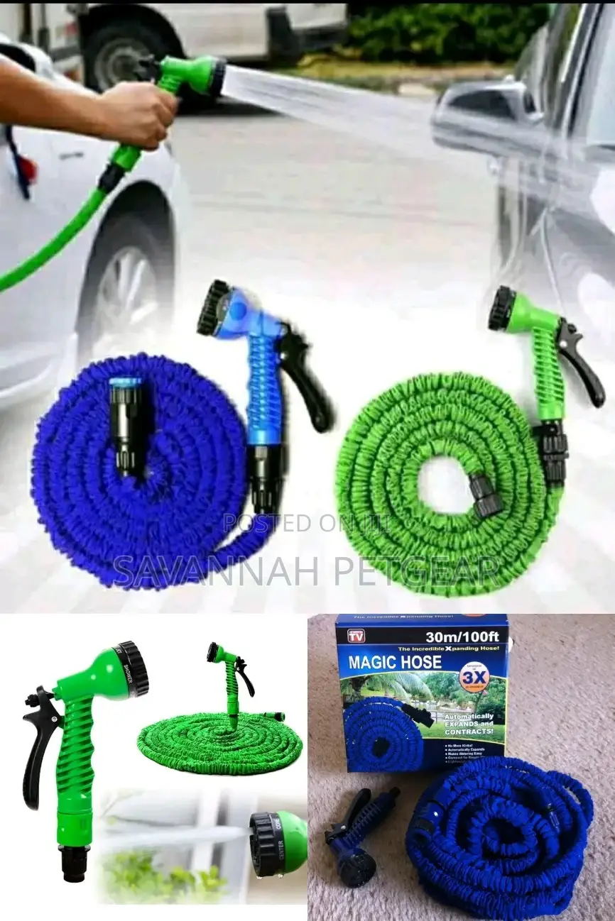 Magic Hose for Garden Irrigation Cleaning the Car Carpet 60M