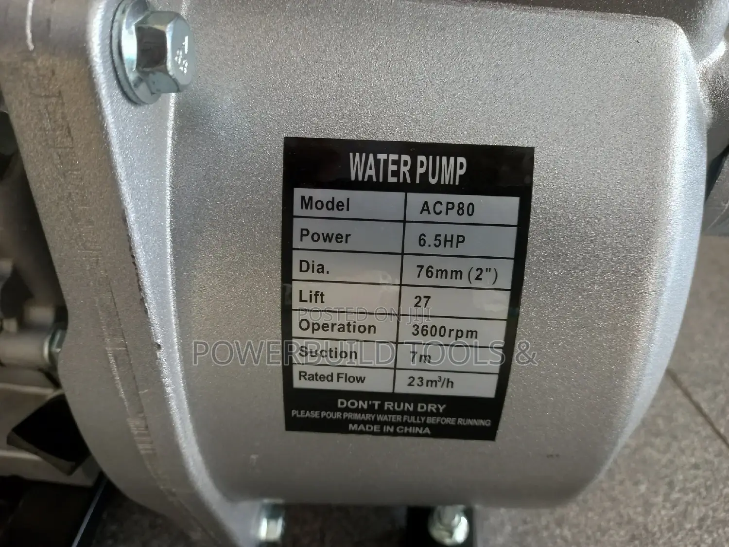 Aico Petrol Water Pump Acp80