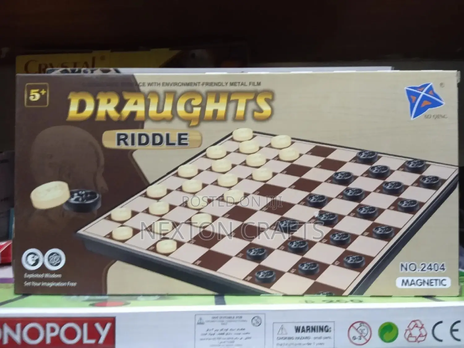 Draughts Magnetic Game Checkers