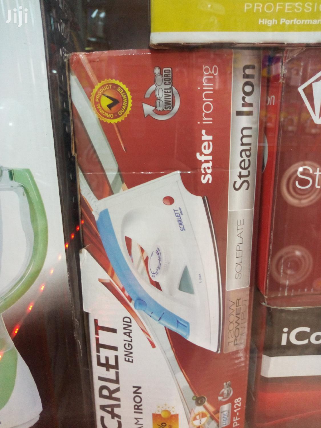 Scarlet Steam Iron Box