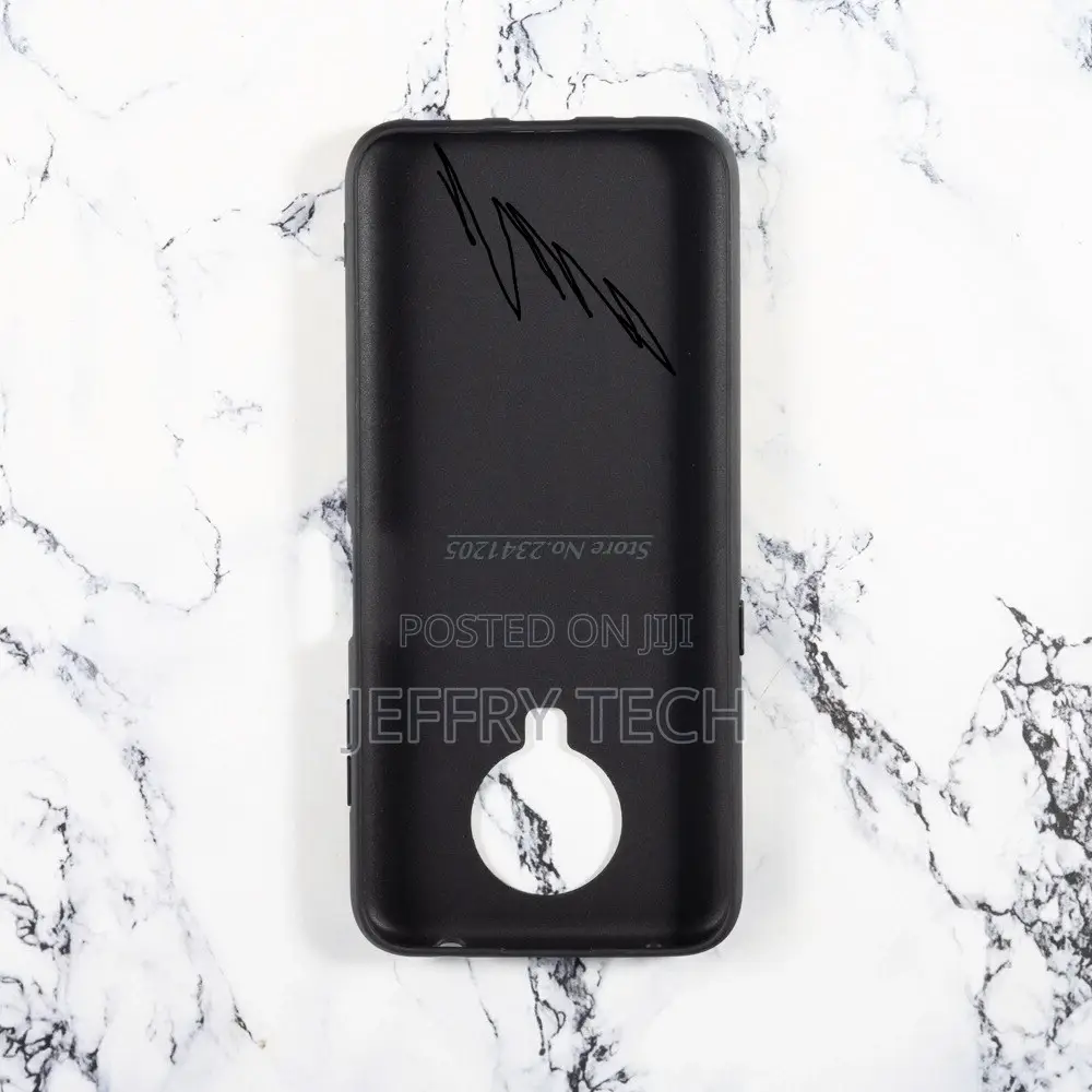 Black TPU Case for Nokia G21 G10 G20 Silicon