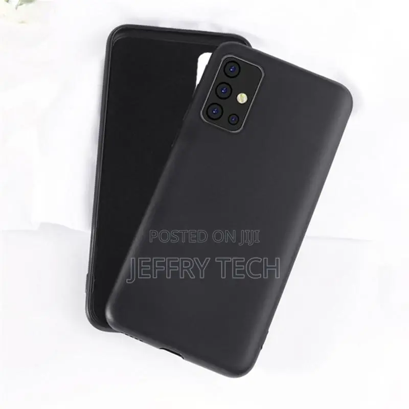 Samsung Galaxy A51 Case Rubber Liquid Silicone Shockproof So