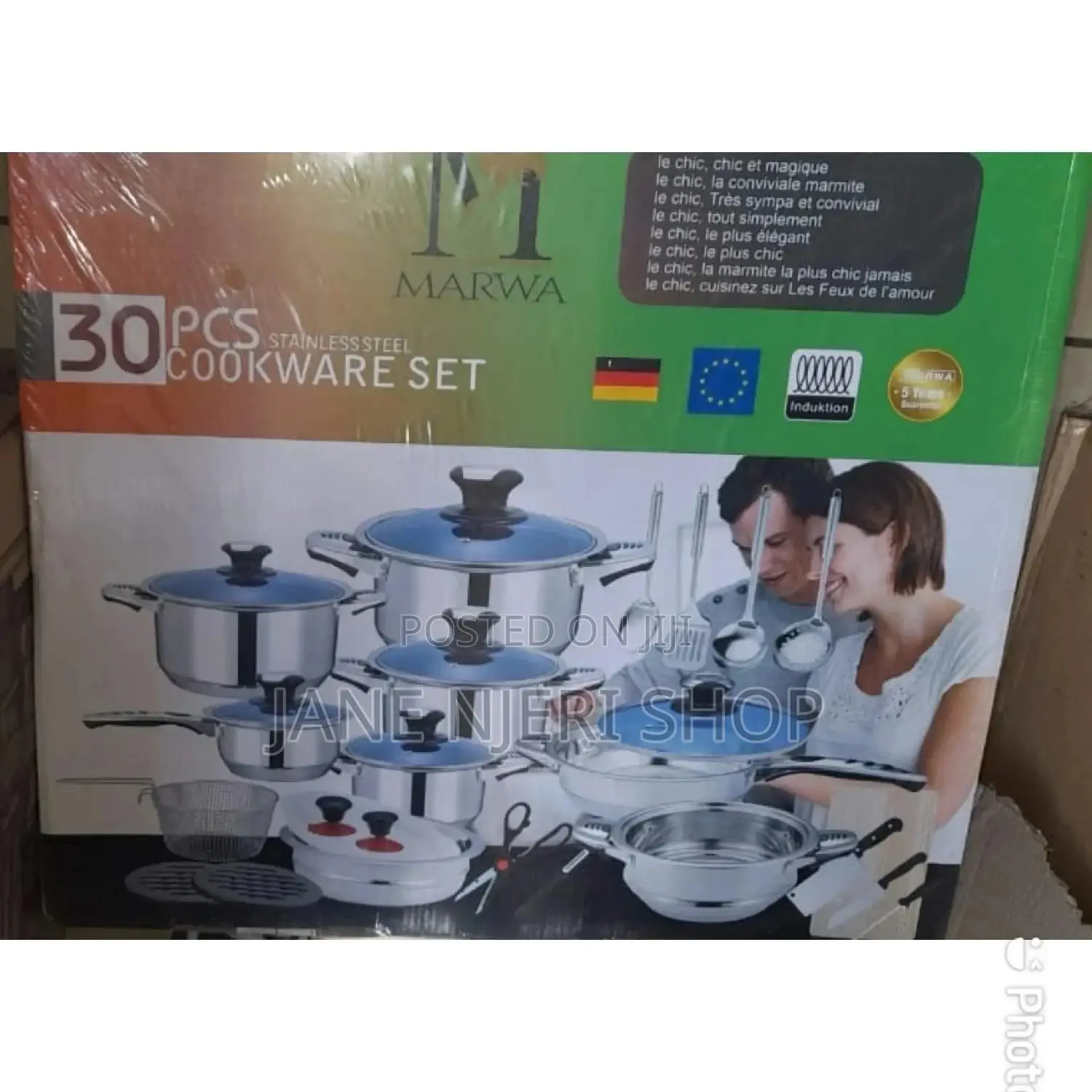 30 Pieces. Of Cooingware