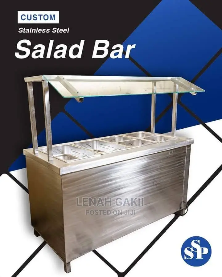 Stainless Steel Salad Bar