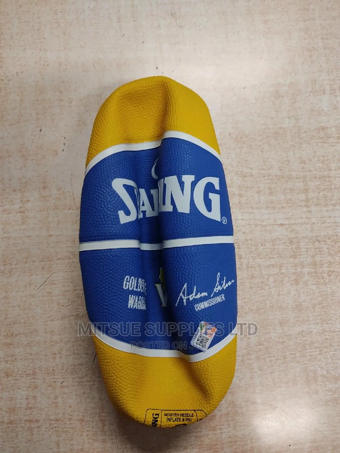 Spalding Basketball Size 7- Golden State Warriors