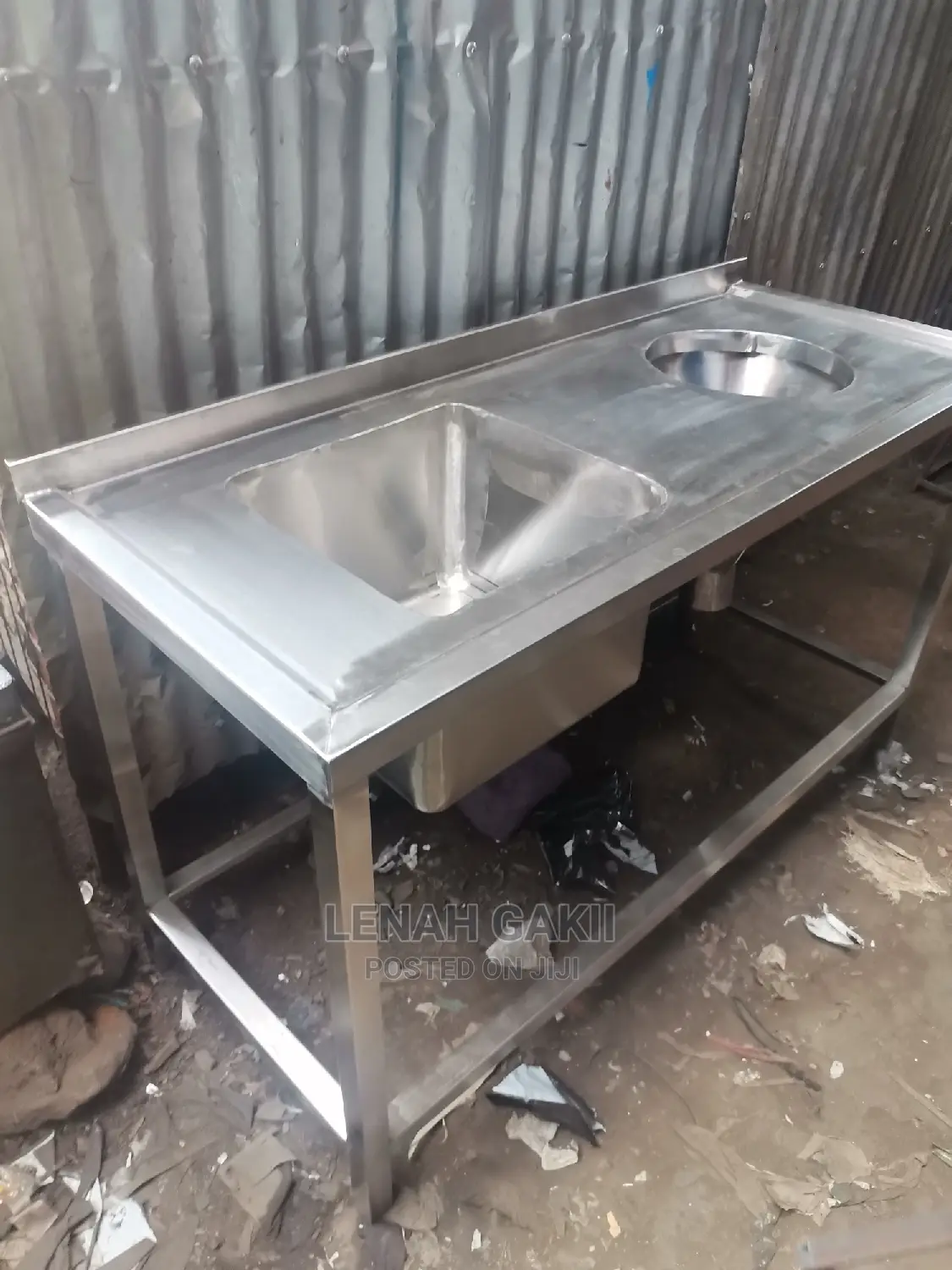 Stainless Steel Sluice Sink