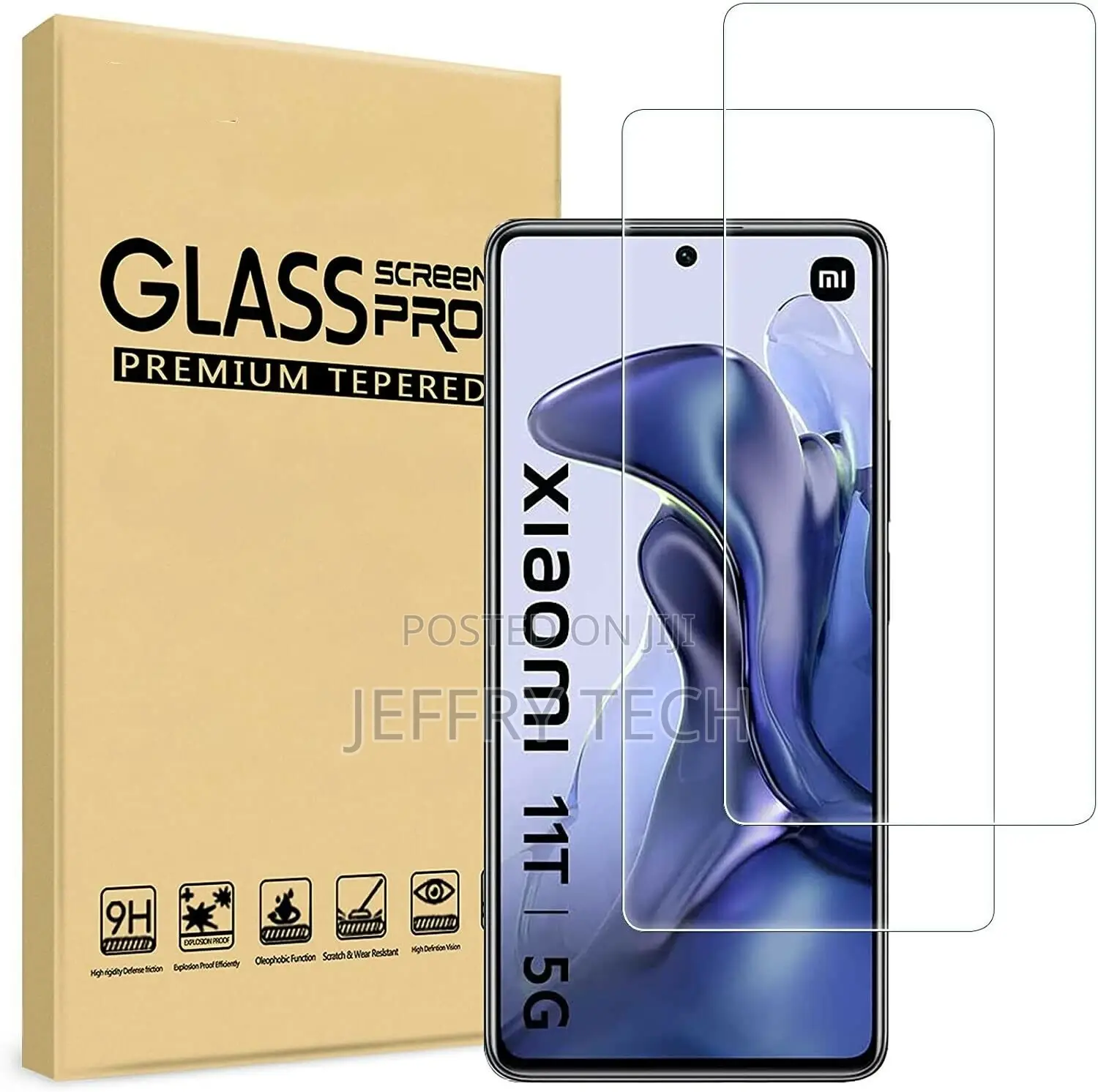 Tempered Glass Screen Protector for Xiaomi 11T Pro