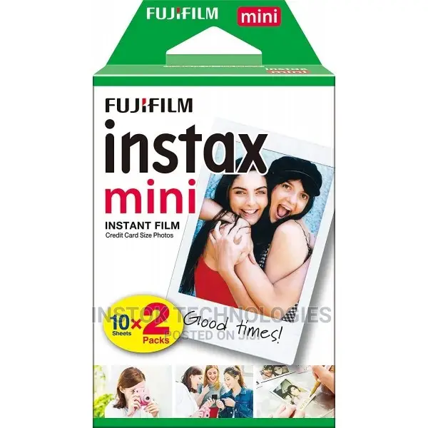 Fujifilm 20 Sheet Film, White, 20 Film Pack