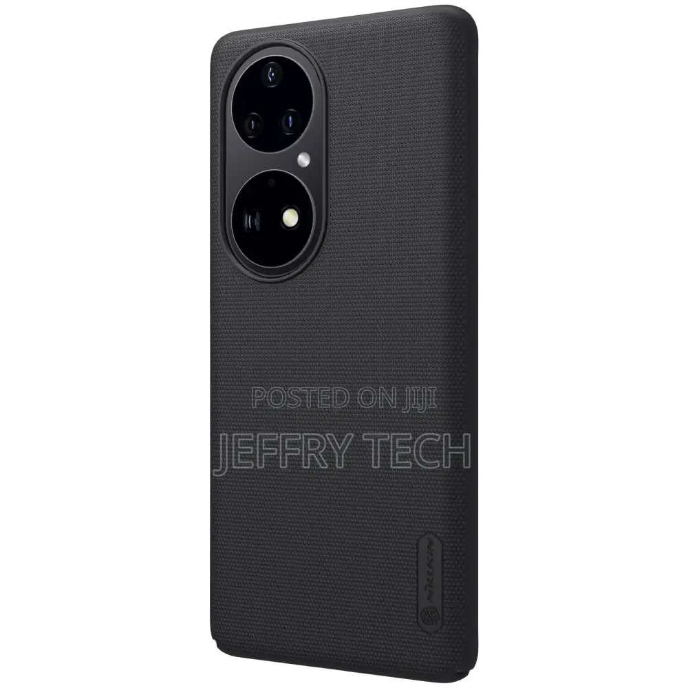 Nillkin Case for Huawei P50 Pro, Frosted Shield, Black