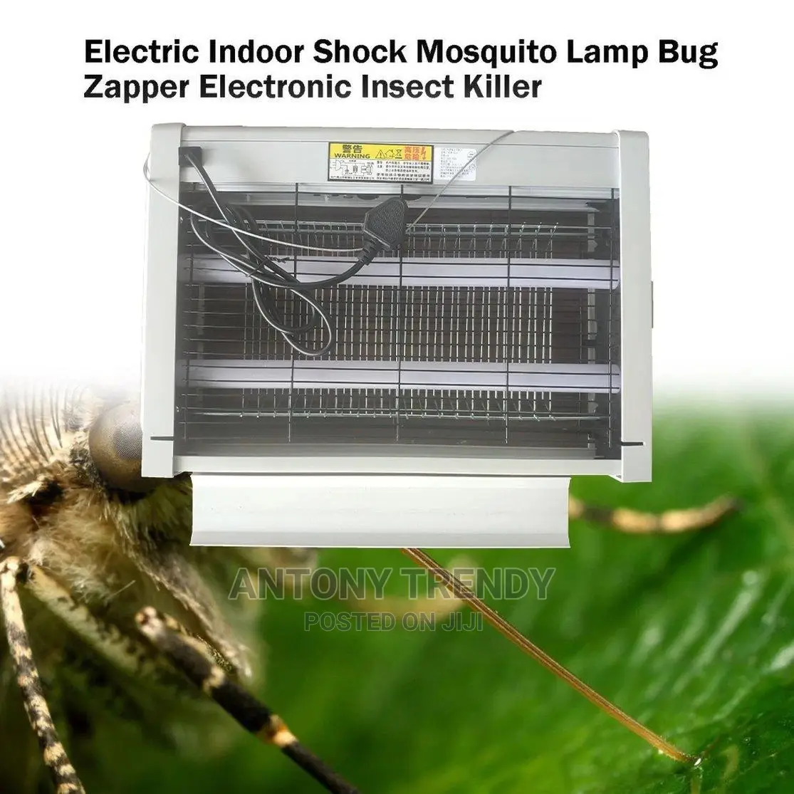 Electric Indoor Shock Mosquito Lamp Bug Zapper Electronic .