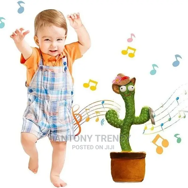 Cactus Plush Toy Electronic Dancing Dancing Toy With Song .